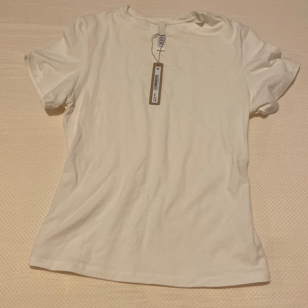 Skims MEDIUM “Marble” cotton t-shirt NWT